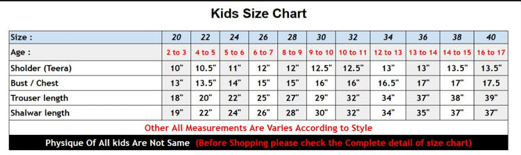 Dhani Chiffon Fancy Girls 3 Piece Suit