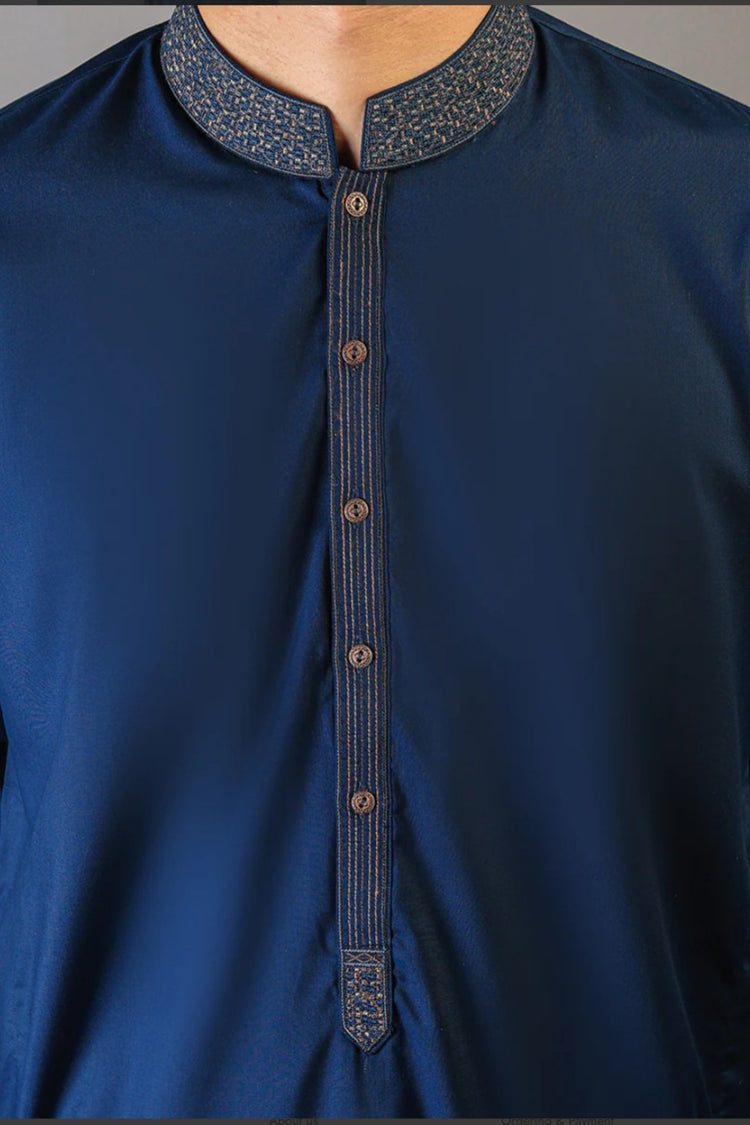 Moroccon blue men 2pc