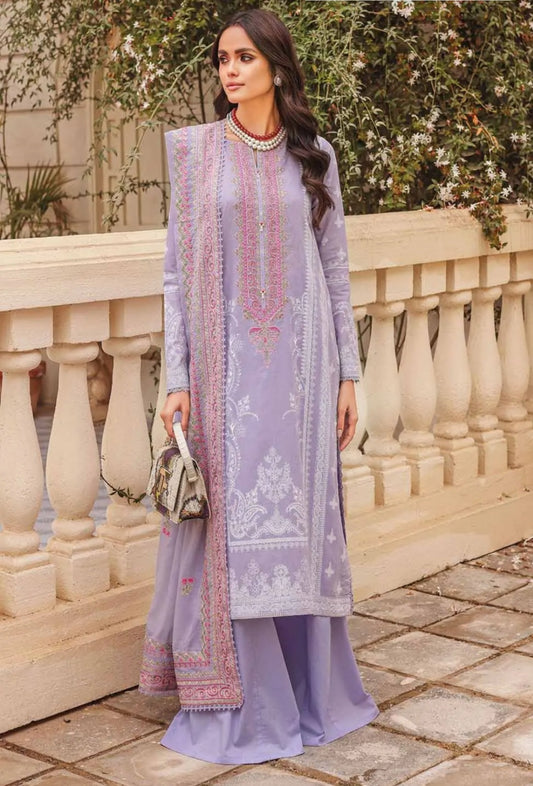 Luxury lillac lawn 3pc
