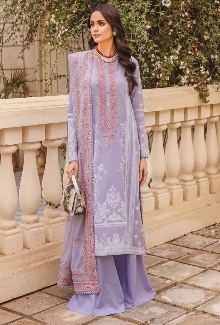 Luxury lillac lawn 3pc