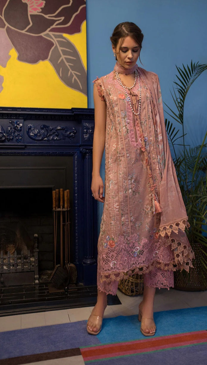 Peachy pink 3pc dress