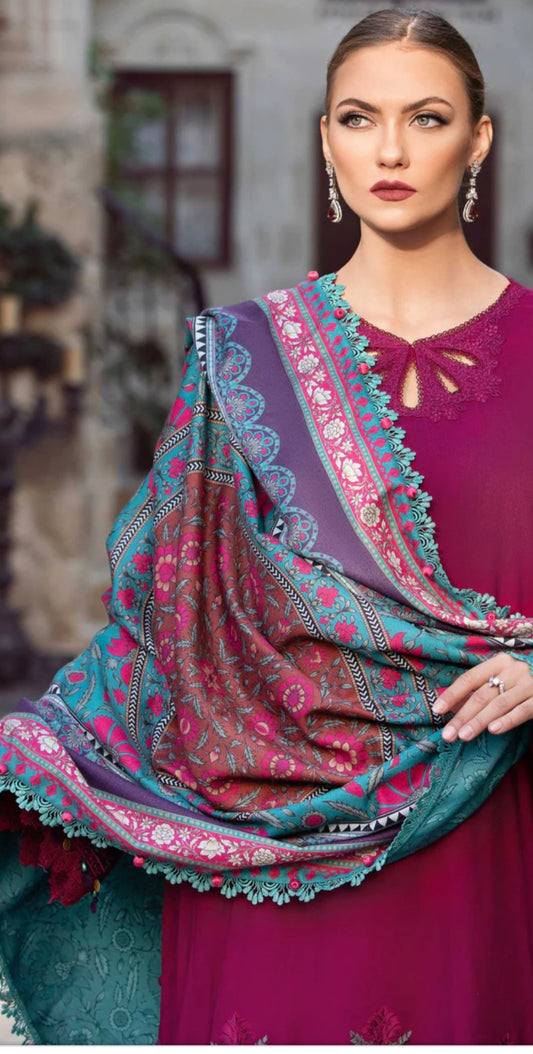 Embroiderd winter 3pc