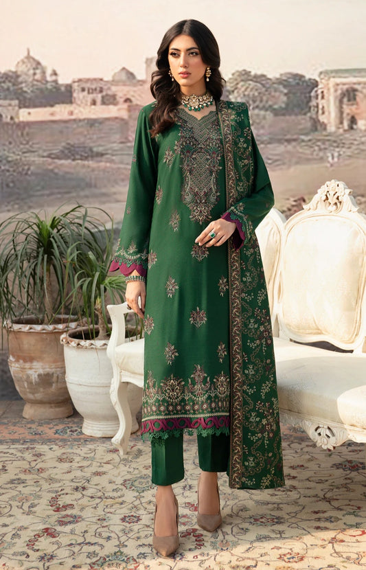 Bottlegreen winter 3pc dress