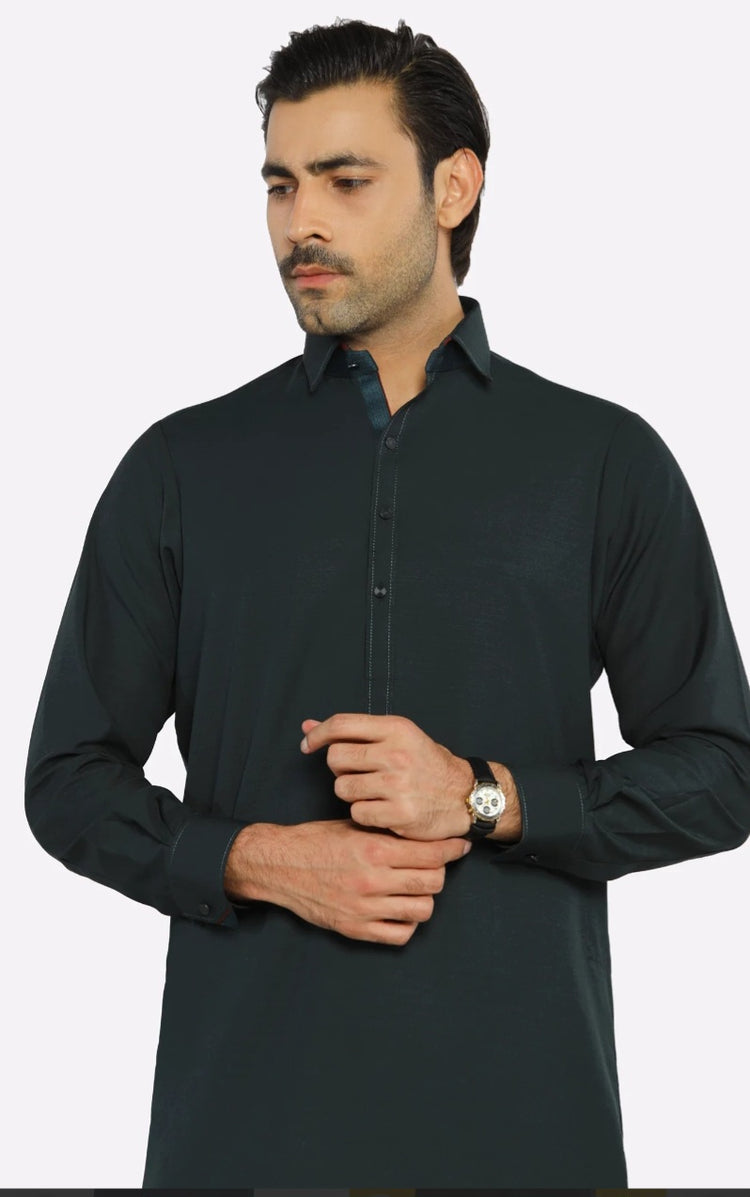 Metalic Dark gray mens 2pc