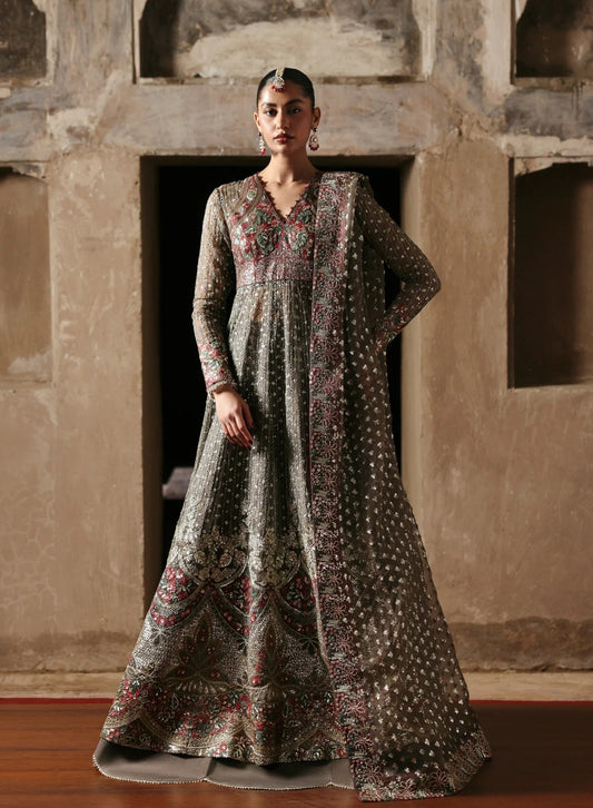 Haseens Gown 3pc