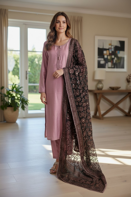 Falsa pink ajrak dresd