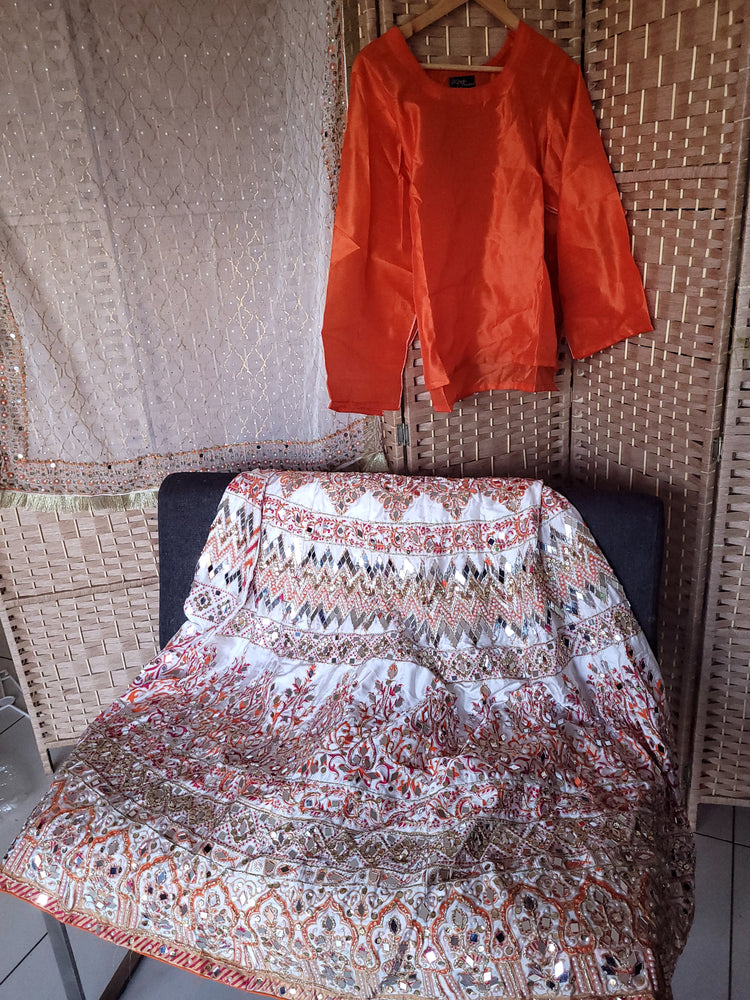 Mirror Work Heavy Lehnga