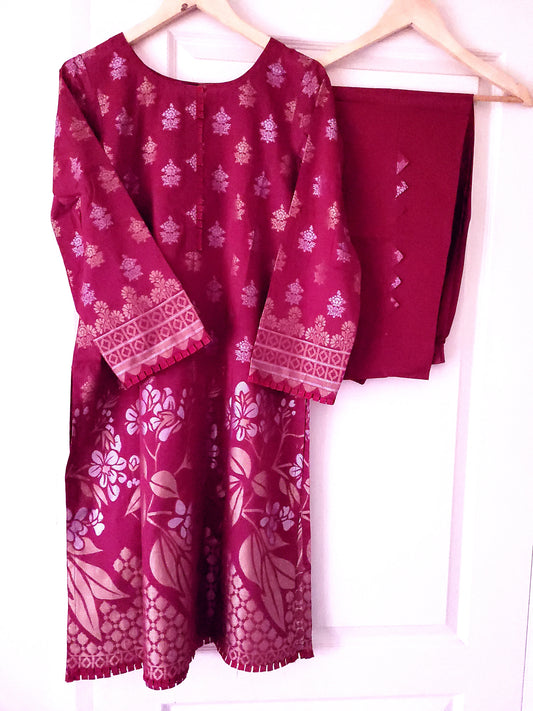 Magenta pink summer 2pc