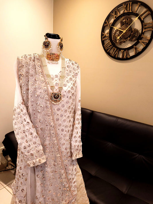 Gotta Work Gharara Dress