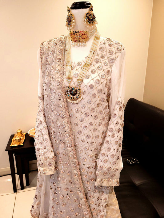 Gotta Work Gharara Dress