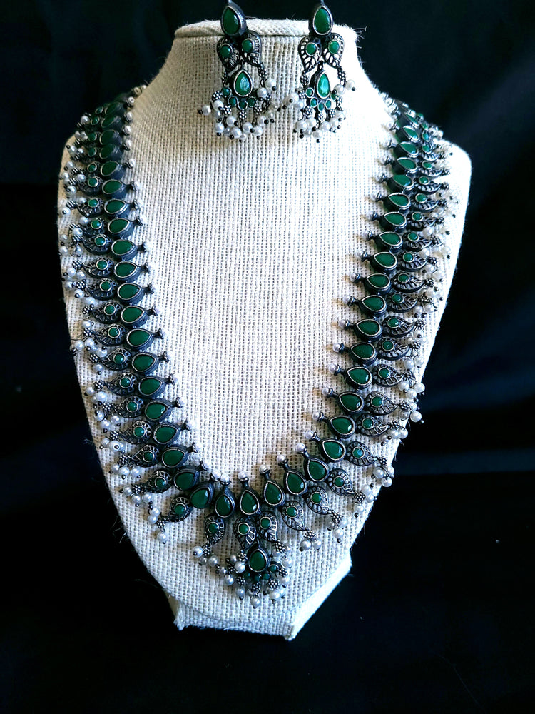 Oxydise long mala set