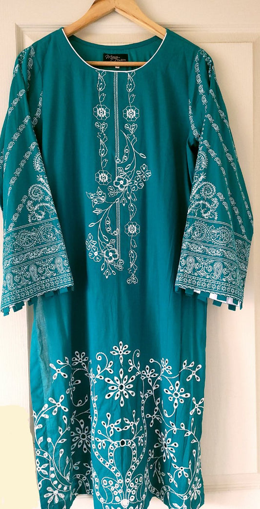 Chickenkari aqua green shirt