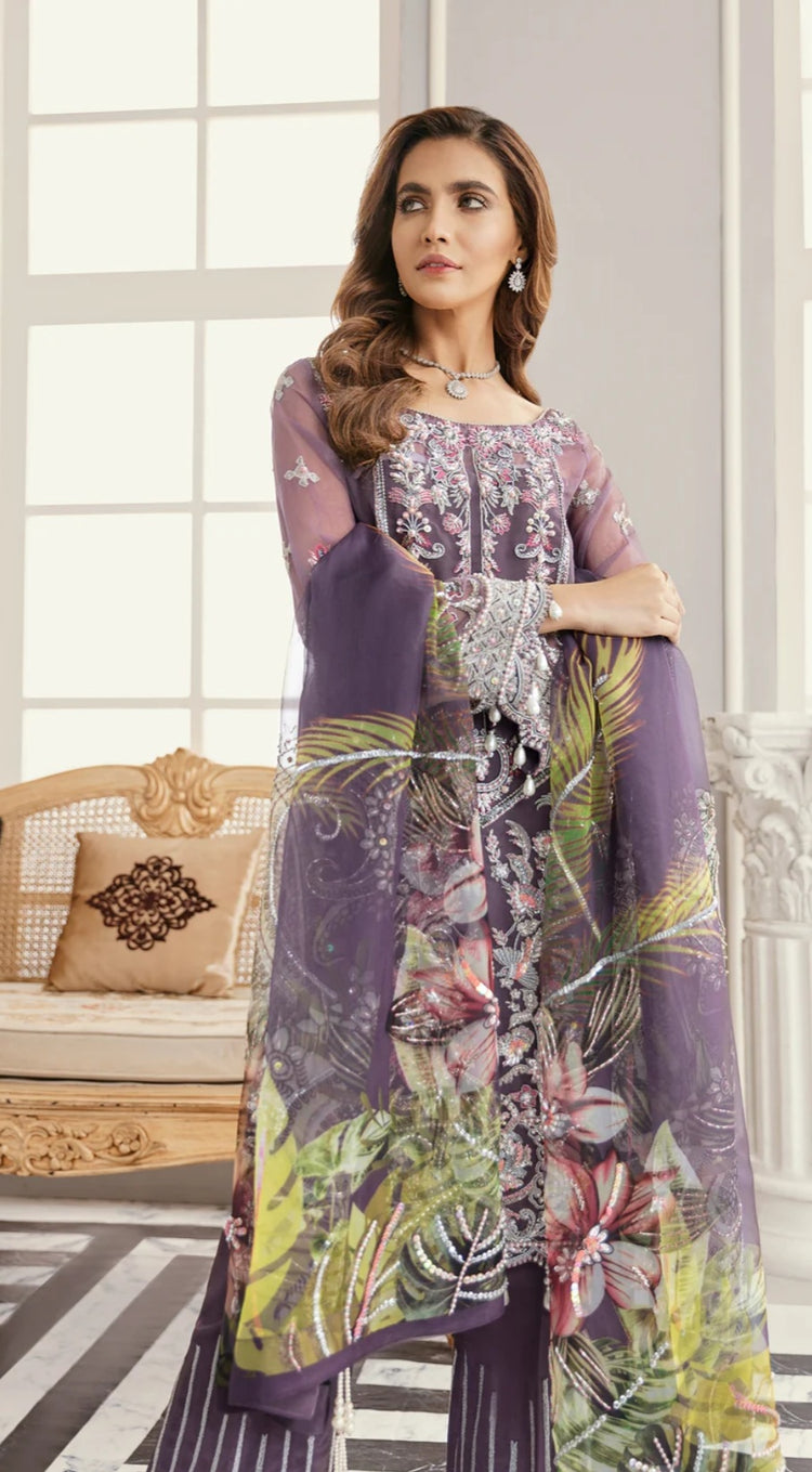 Lavender heavy formal 3pc