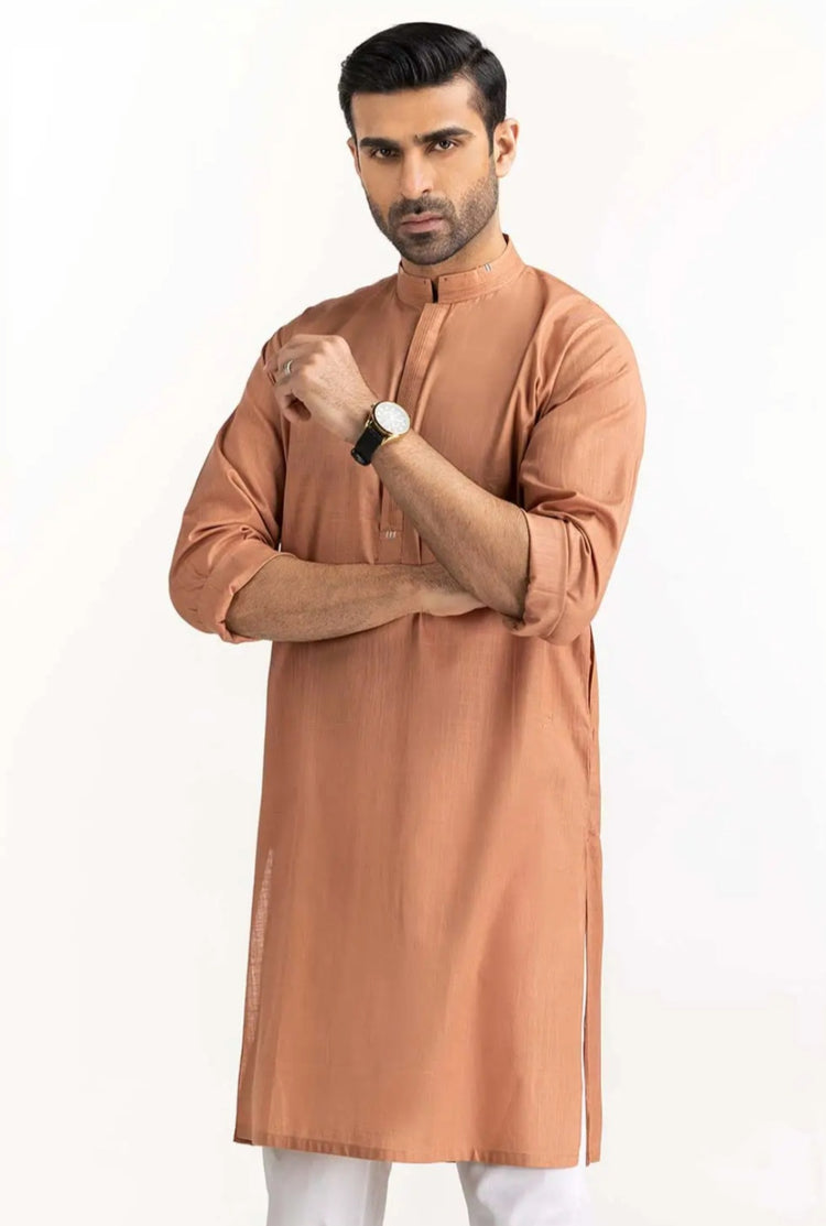 Light Rust Kurta
