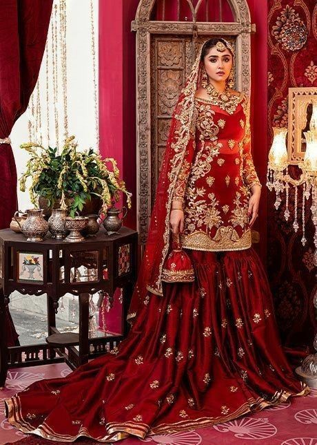 Bridal flyery gharara