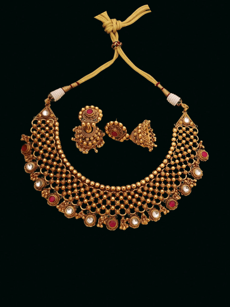 Gold Jali Set