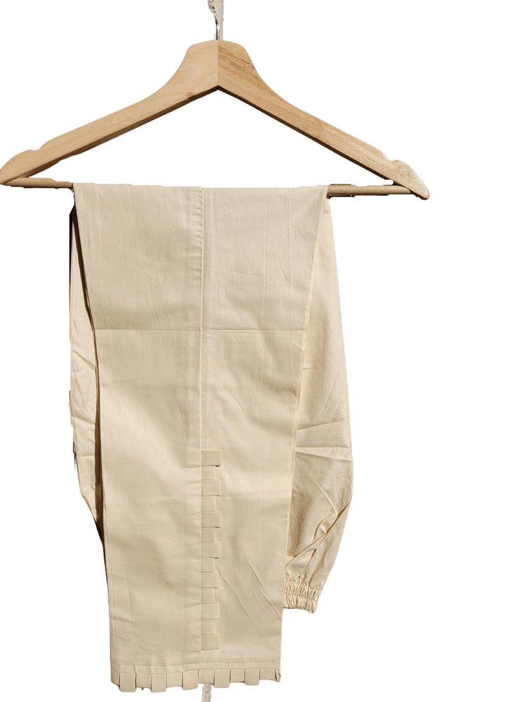 Golden cotton design trouser