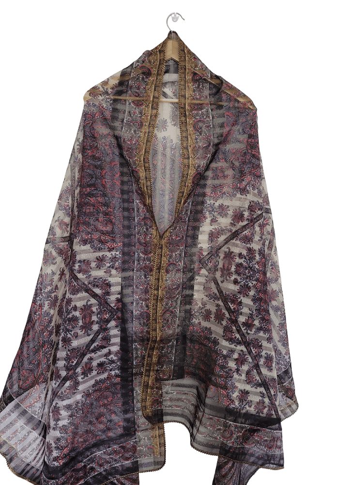 Khaadi Cotton Net Printed Dupatta