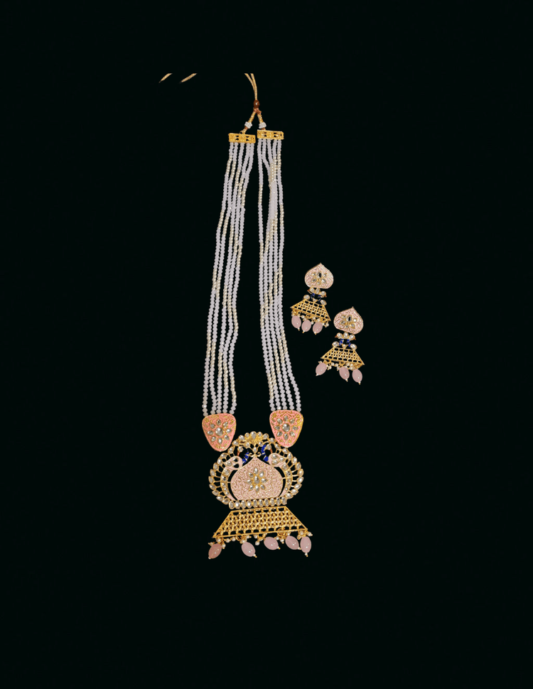 Peacock Indian Mala set