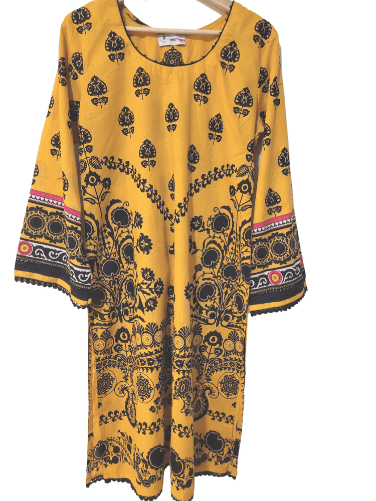 Sapphire 2 Piece mustard & Black