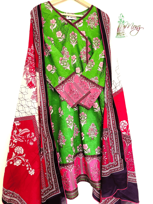 Sapphire Printed Lawn 2 Piece Suit