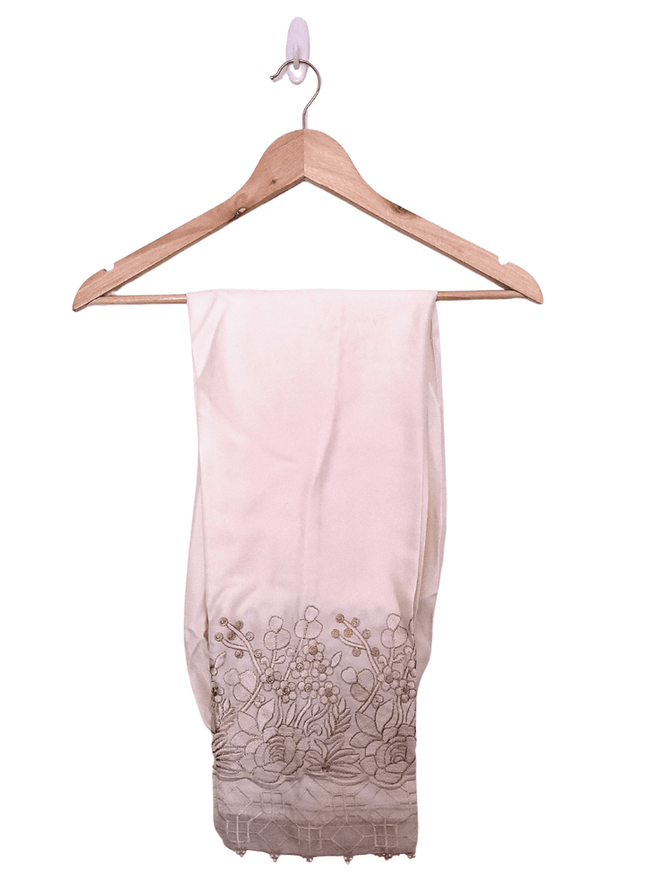 Satain Silk Embroidered Trouser