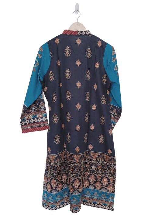 Steelgray & ferozi shirt