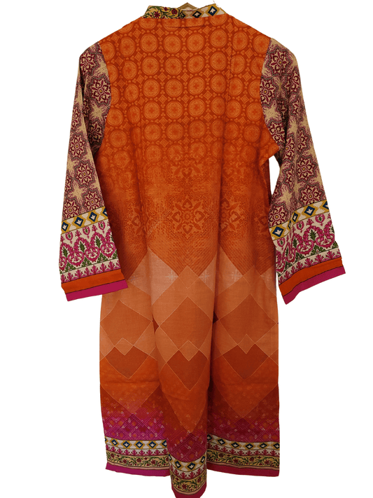 Sun Kissed Printed Khadder Shirt