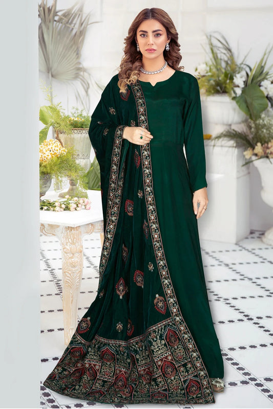 Plain dress with heavy dupatta online hotsell