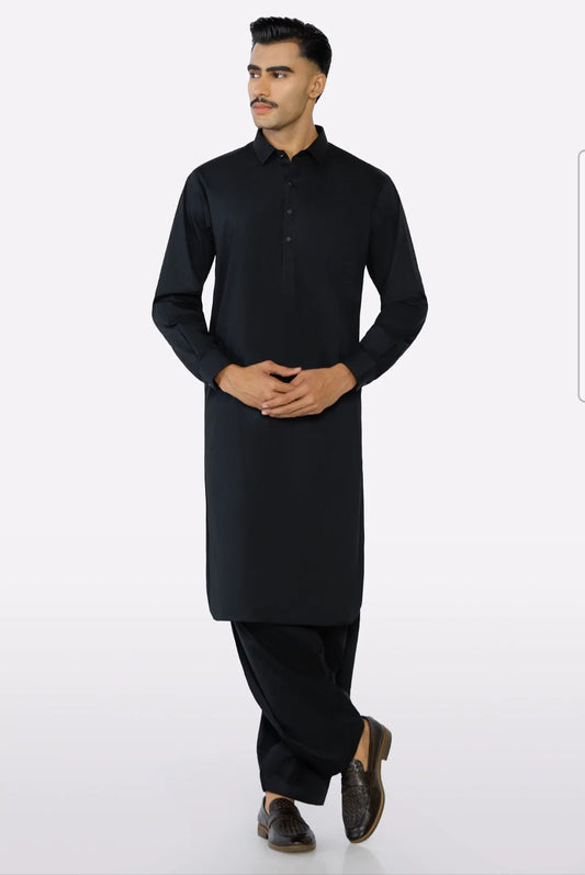 Black Collar Mens 2pc