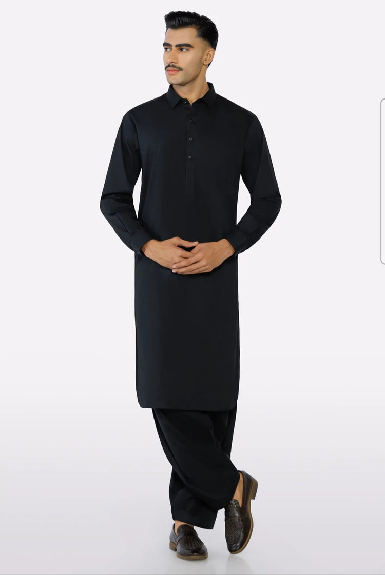 Black Collar Mens 2pc