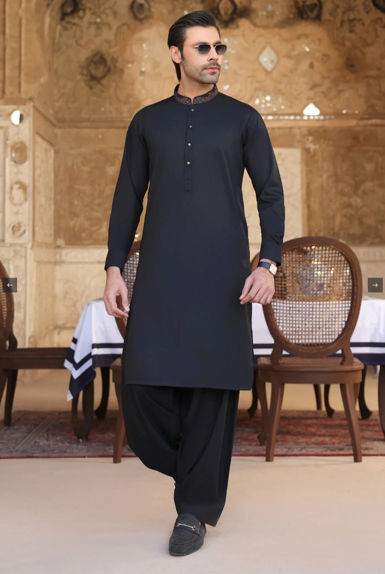 Black Luxury Mens 2pc