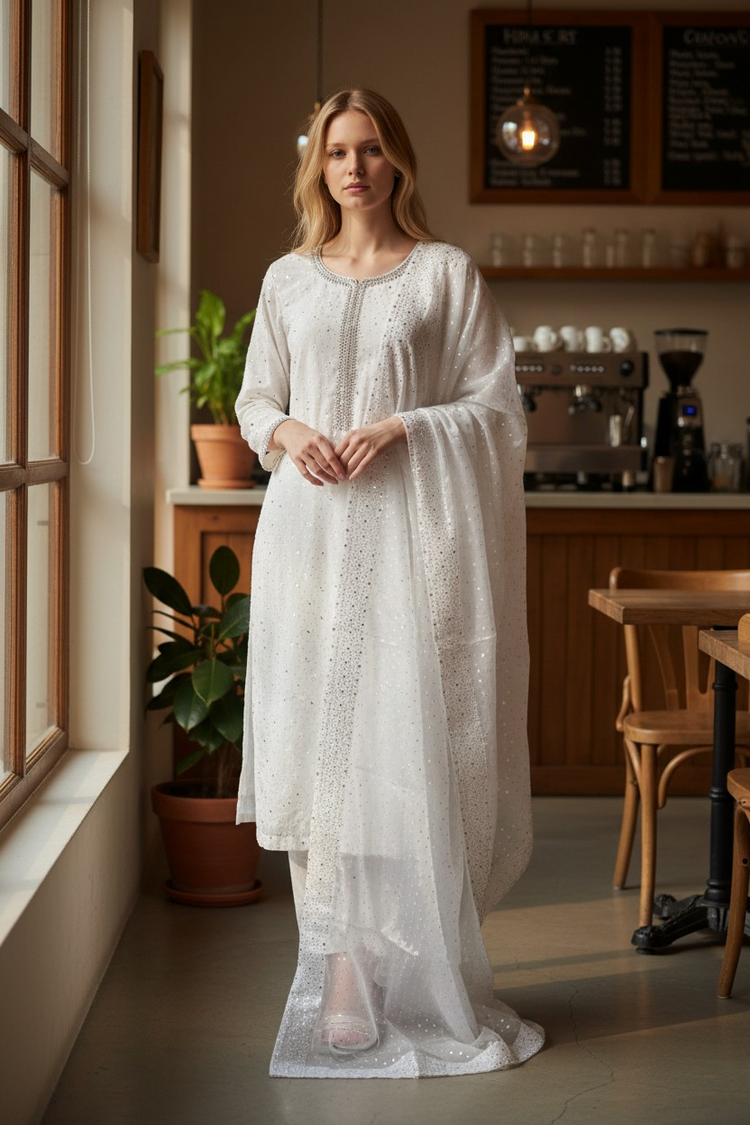 Stone Chiffon 3pc