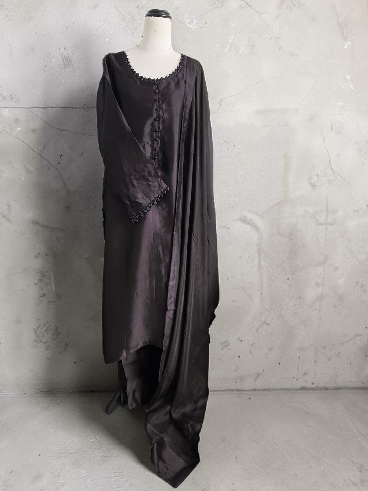 Sheesha Silk Solid 3pc