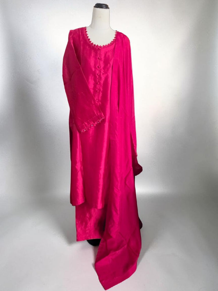 Sheesha Silk Solid 3pc