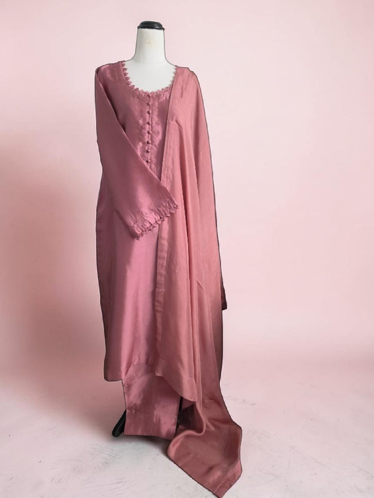 Sheesha Silk Solid 3pc