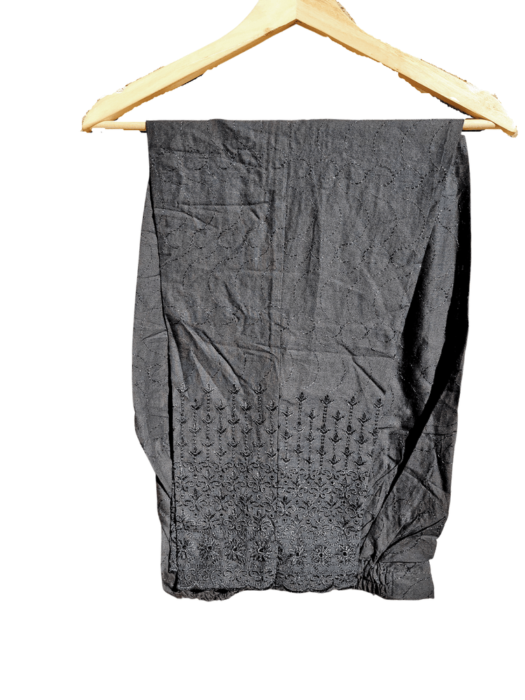 Black Chicken Arrow Embroidered Trouser
