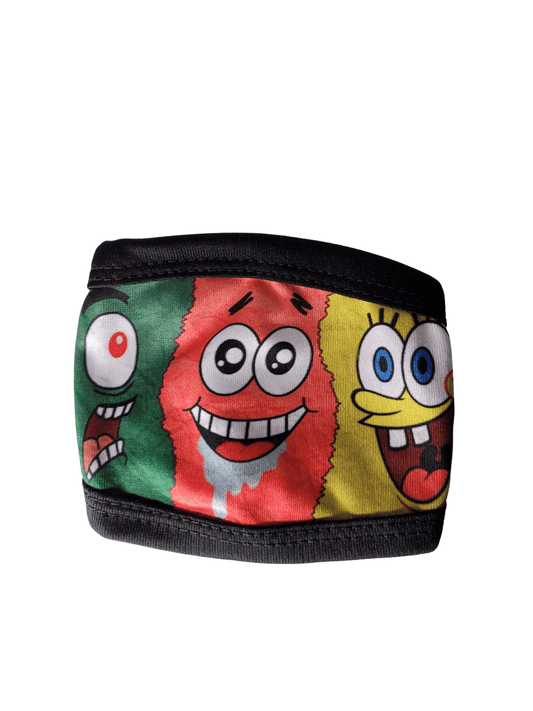 Trendy Kids Reusable Fabric Face Mask (Spongebob)