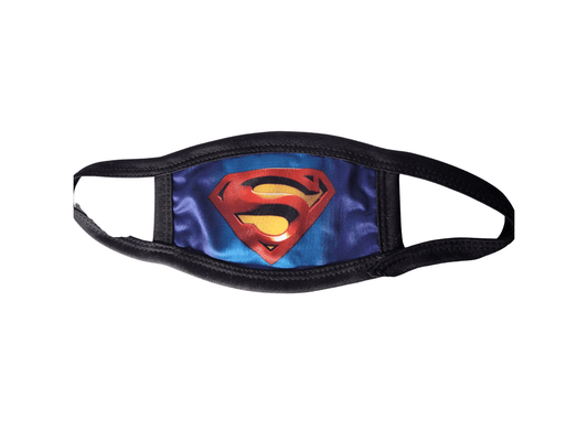 Trendy Kids Reusable Fabric Face Mask (Superman)